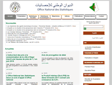Tablet Screenshot of ons.dz