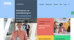 Desktop Screenshot of ons.nl