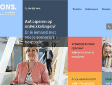 Tablet Screenshot of ons.nl